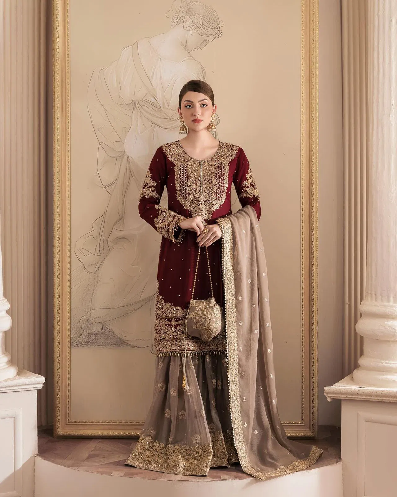 Kd 1486 Faux Georgette With Inner Readymade Suits Bulk Orders In India